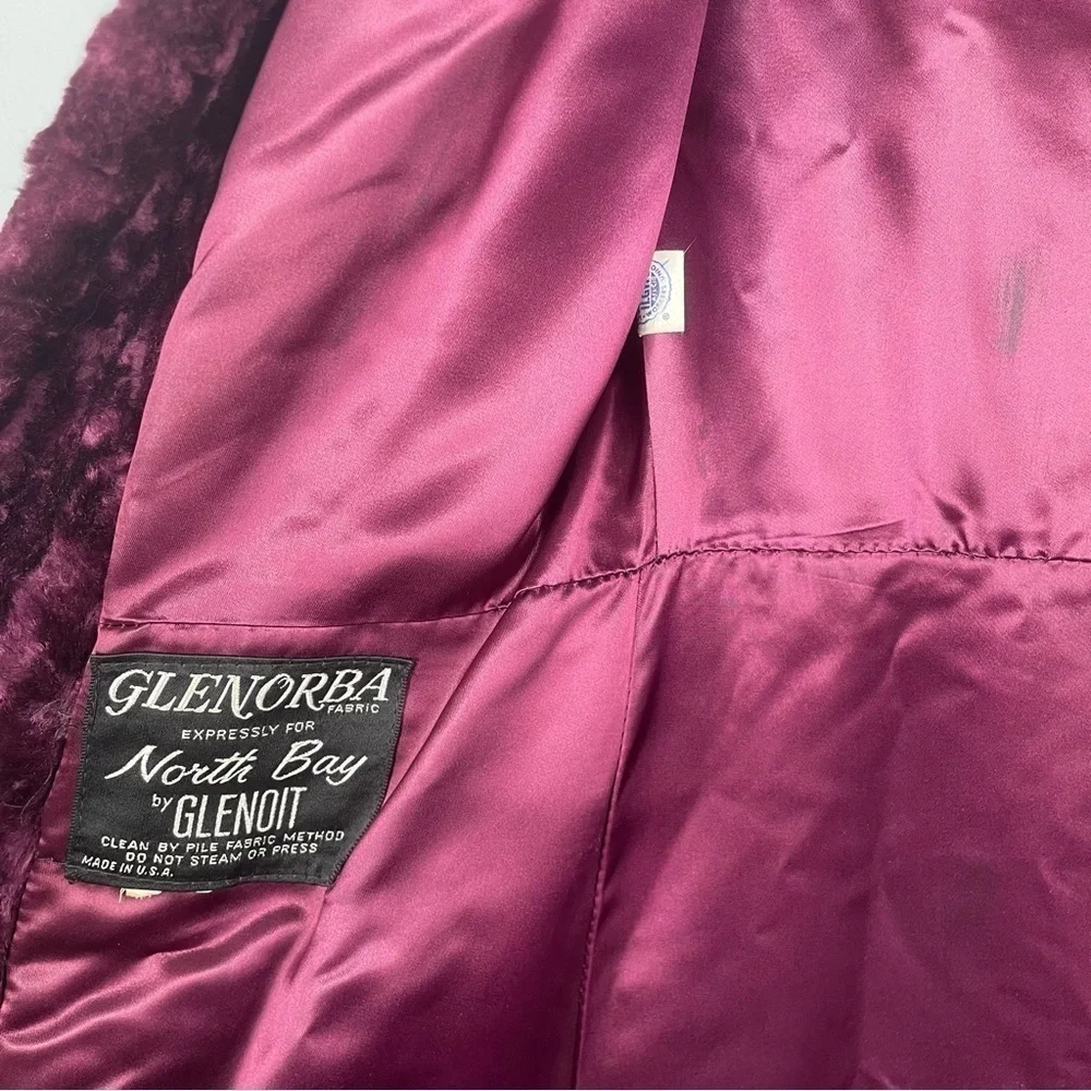 VINTAGE 1970s Garfinckel’s Washington Glenorba North Bay by Glenoit Long Coat - Picture 10 of 15